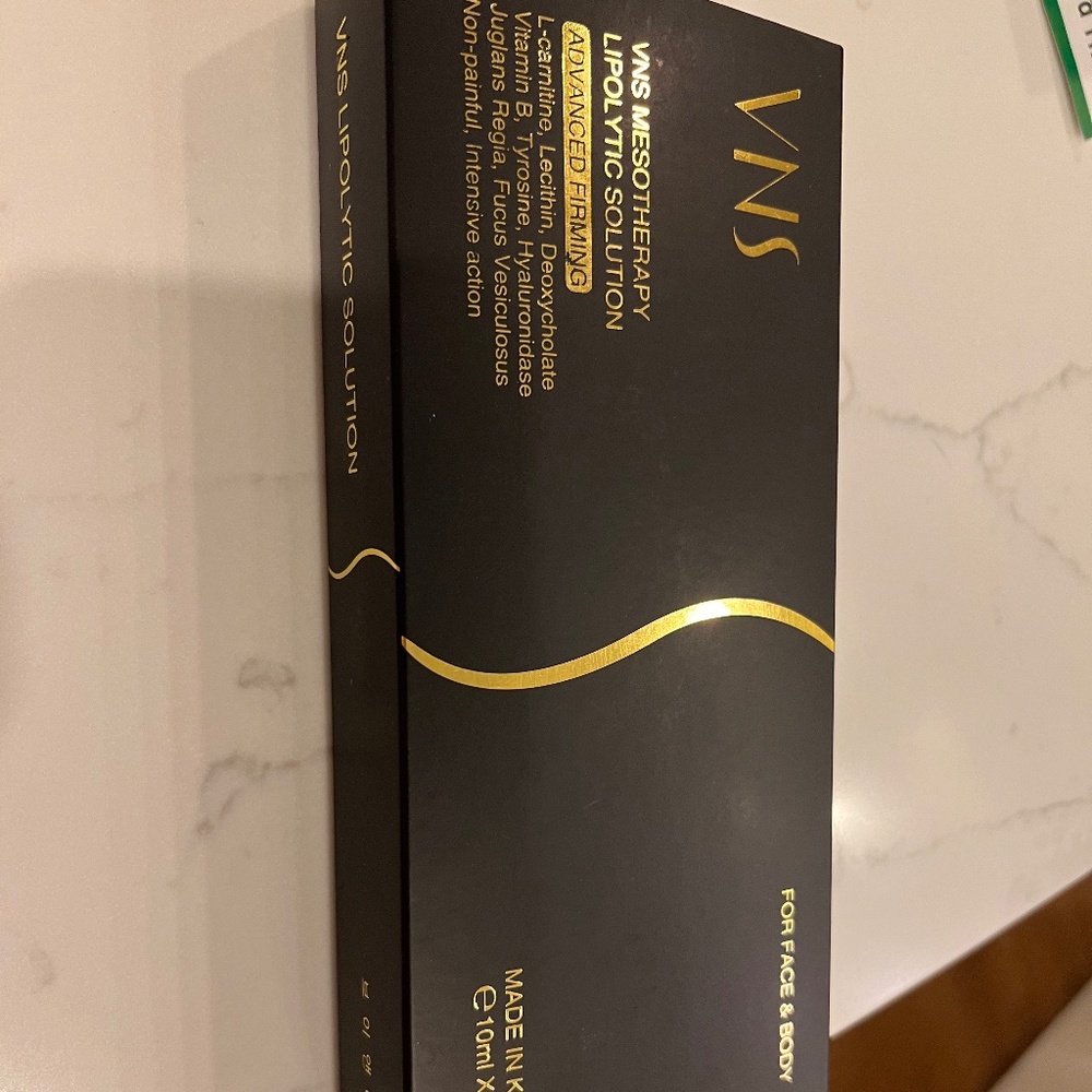 VNS Lipolytic Fat Reduction Solution South Korea 5 x 10ml vials